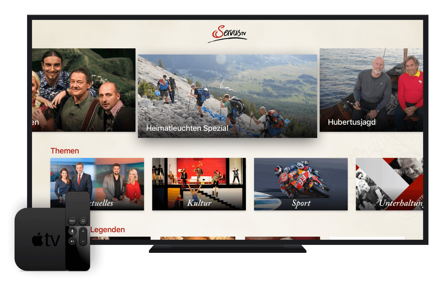 ServusTV AppleTV App ServusTV AppleTV App