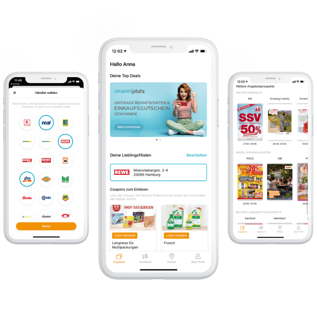 Couponplatz 2.0: Neue Inhalte und Features.